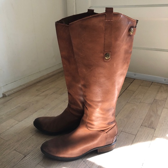 Sam Edelman Brown Penny Riding Boot - Picture 6 of 8